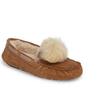 UGG Dakota Water Resistant  Pompom Slipper
